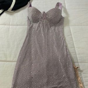 Oh Polly Lilac Dress